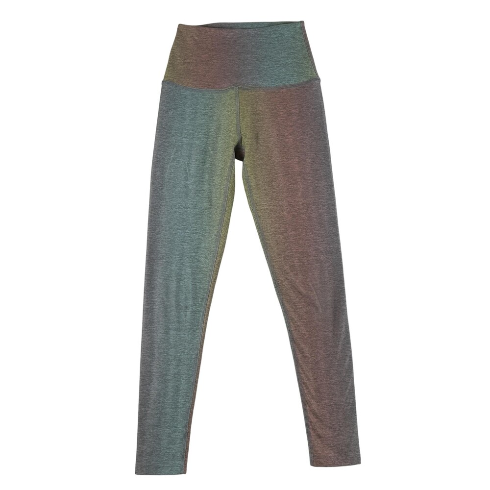 Beyond Yoga Leggings Womens XS Ombré Spacedye High Rise Ankle Rainbow Athletic
